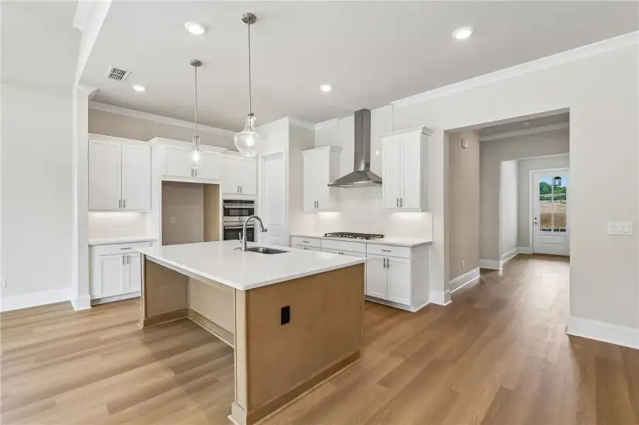 Furnished interior view inside a new home in Aberdeen, Hoschton (Image 10).