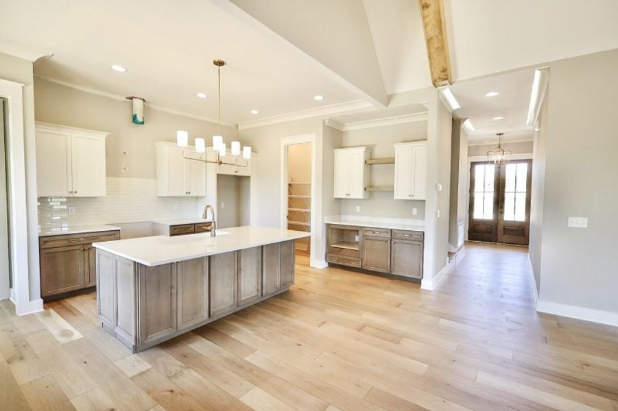 Furnished interior view inside a new home in Creekside, Cleveland (Image 14).