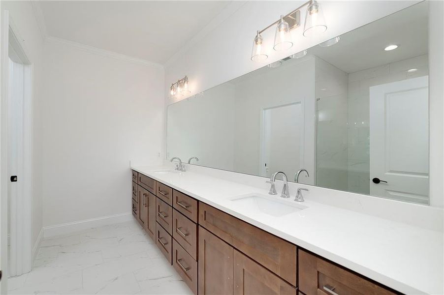 Furnished interior view inside a new home in , Canton (Image 8).