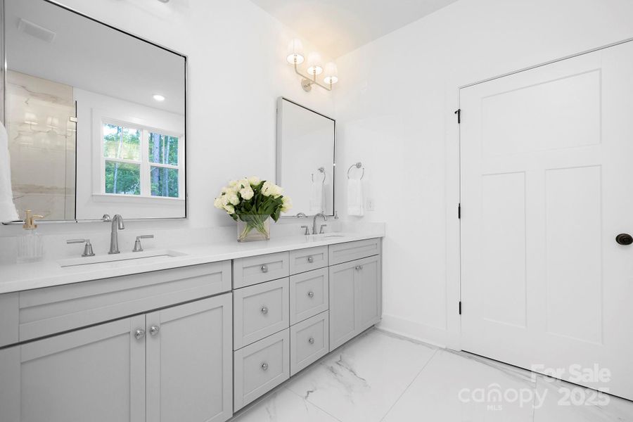 Furnished interior view inside a new home in , Clover (Image 7). Furnished interior view inside a new home in , Clover (Image 7).