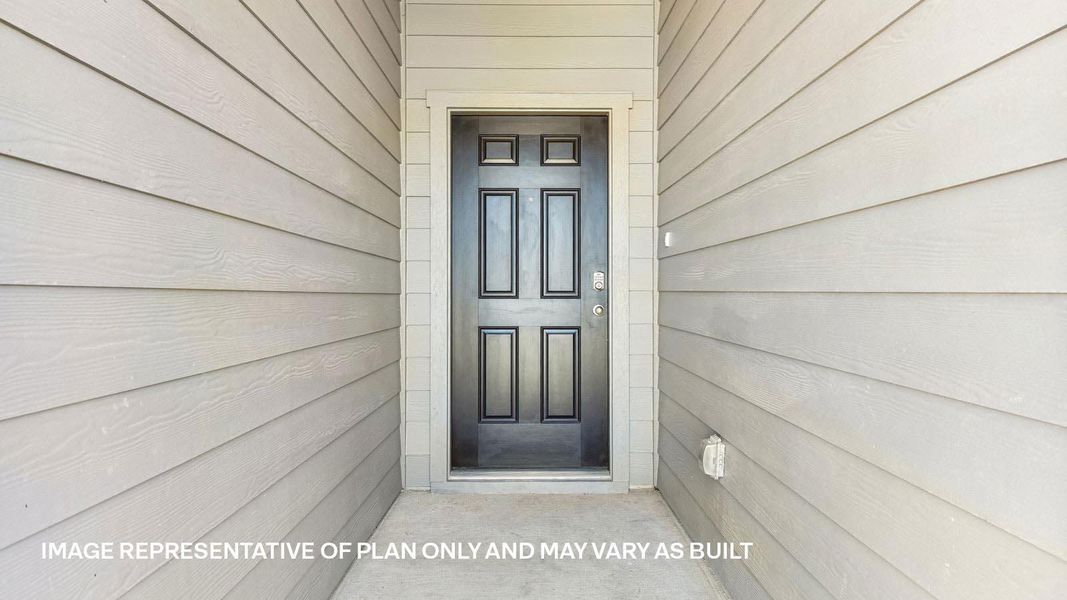 Exterior details and patio area of a home in Carillon, Manor (Image 3). Exterior details and patio area of a home in Carillon, Manor (Image 3).