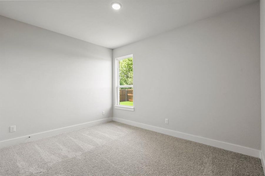 Spacious, unfurnished interior of a new home in Lyons Crest Estates, Garland (Image 26). Spacious, unfurnished interior of a new home in Lyons Crest Estates, Garland (Image 26).