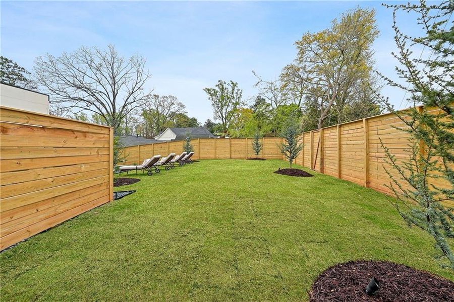Exterior details and patio area of a home in , Atlanta (Image 3).