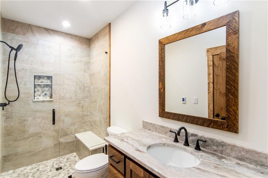 Furnished interior view inside a new home in , Talking Rock (Image 7).