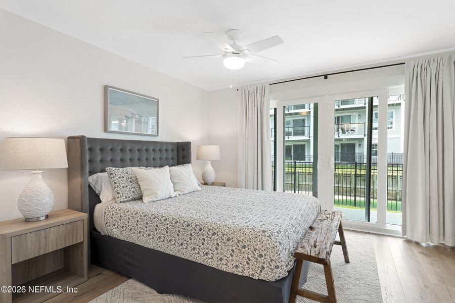 Furnished interior view inside a new home in , St. Augustine (Image 17).