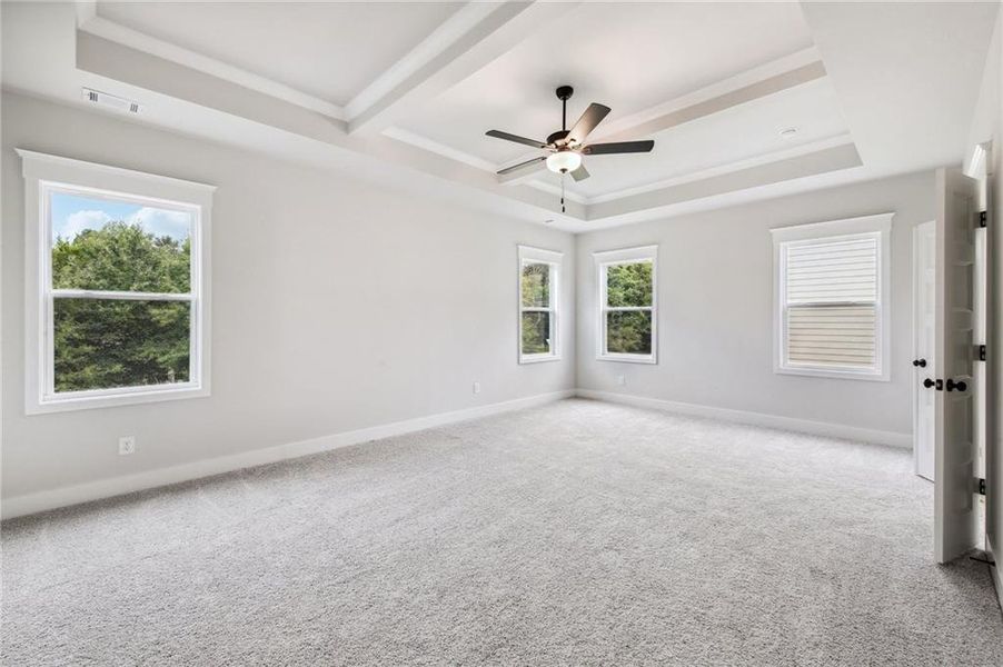 Spacious, unfurnished interior of a new home in Rosewood Lake Estates, Hoschton (Image 50).