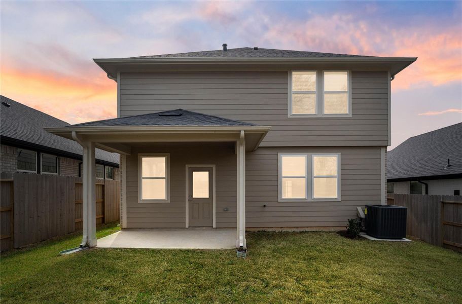 Enjoy the outdoors! This spacious green space backyard provides the ultimate foundation to create your own private outdoor oasis.