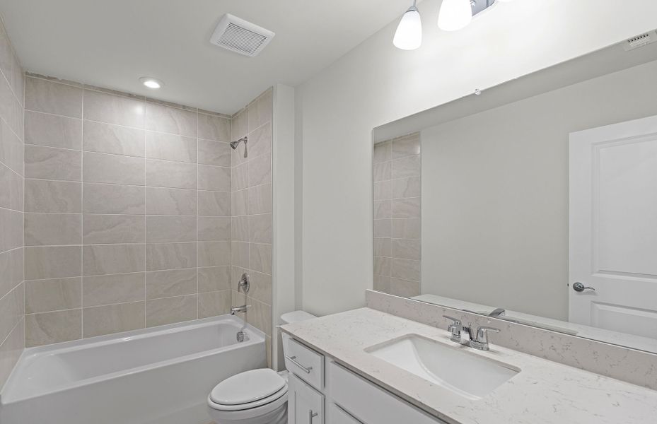 Furnished interior view inside a new home in Ansley Towns, Cumming (Image 15).