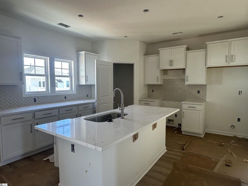 In-progress construction of a new home in Shiloh Trail, Wellford, SC (Image 17). In-progress construction of a new home in Shiloh Trail, Wellford, SC (Image 17).