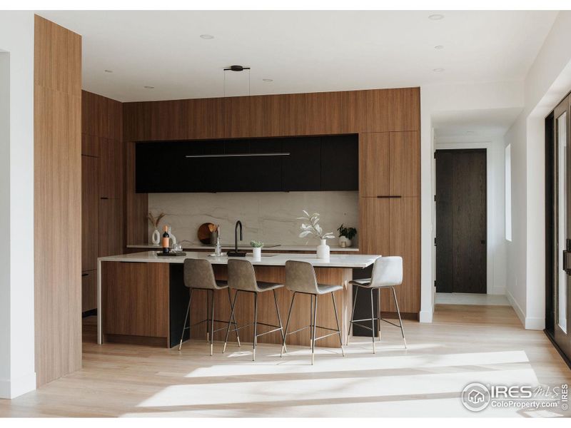 Furnished interior view inside a new home in , Boulder (Image 21).