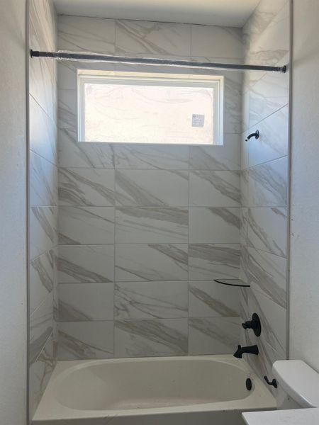 Furnished interior view inside a new home in Wood Leaf Reserve, Tomball (Image 6).