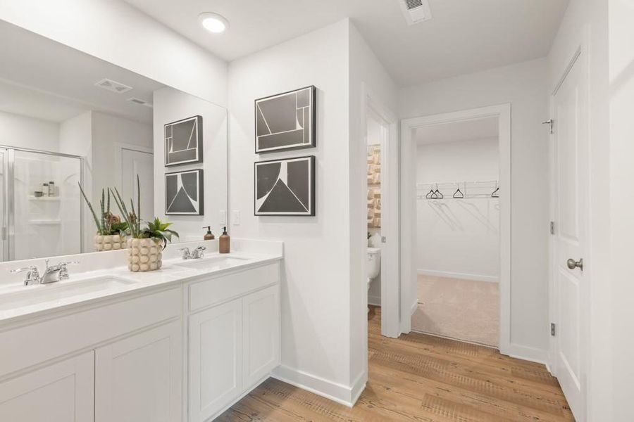 Furnished interior view inside a new home in Union Heights, Flowery Branch (Image 13). Furnished interior view inside a new home in Union Heights, Flowery Branch (Image 13).