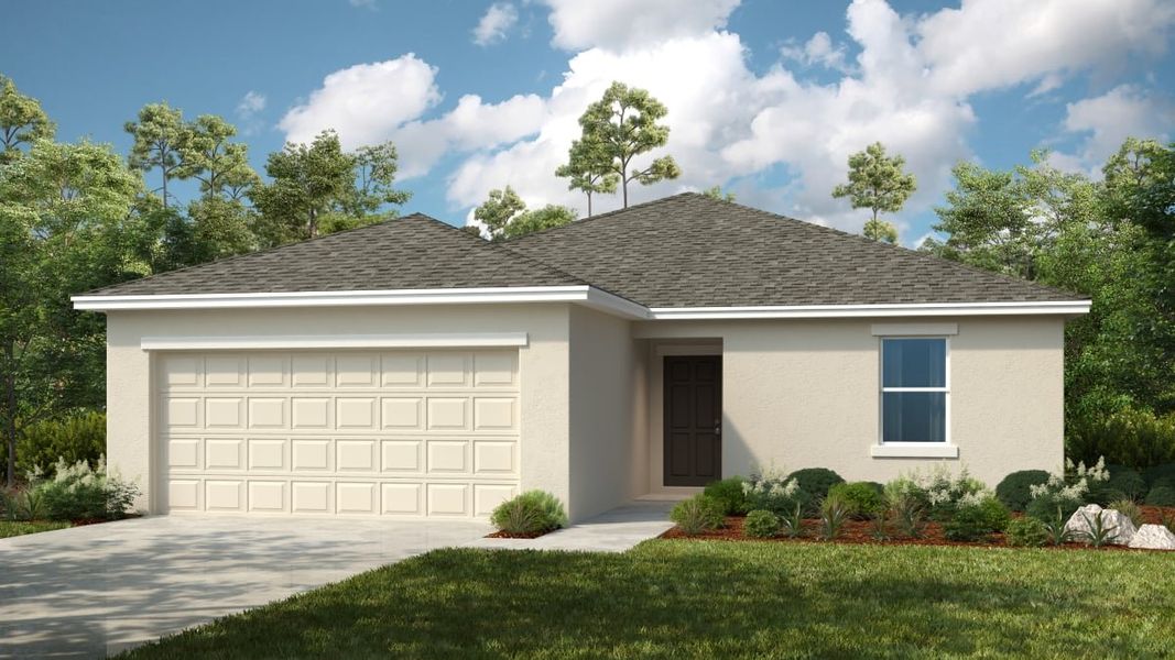 Representative exterior photo of a completed home built from the Finch by Taylor Morrison in Westview, Kissimmee, FL (Image 1). Representative exterior photo of a completed home built from the Finch by Taylor Morrison in Westview, Kissimmee, FL (Image 1).
