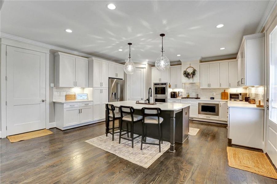 Furnished interior view inside a new home in , Buford (Image 53). Furnished interior view inside a new home in , Buford (Image 53).
