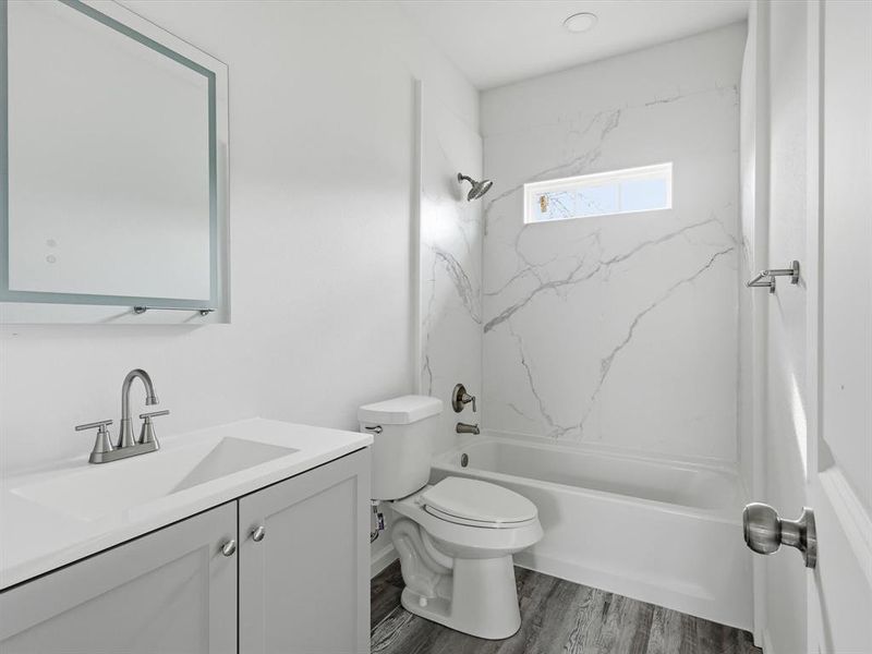 Furnished interior view inside a new home in , Fort Worth (Image 18).