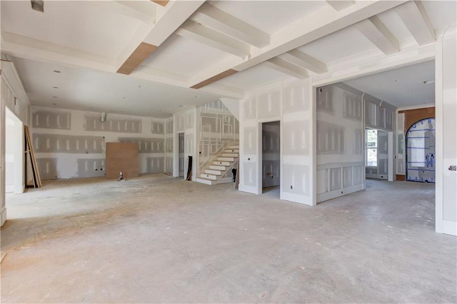 In-progress construction of a new home in , Buford, GA (Image 28).