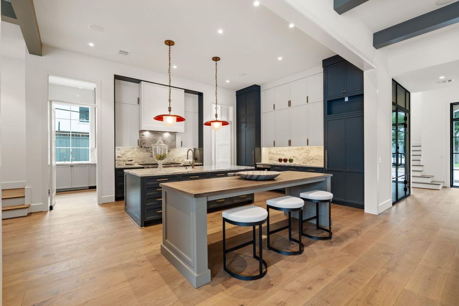 Furnished interior view inside a new home in , Houston (Image 32).
