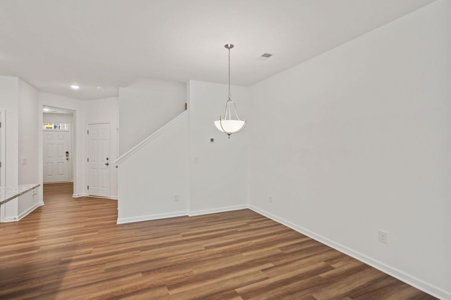 Spacious, unfurnished interior of a new home in East Main Townes, Spartanburg (Image 16). Spacious, unfurnished interior of a new home in East Main Townes, Spartanburg (Image 16).
