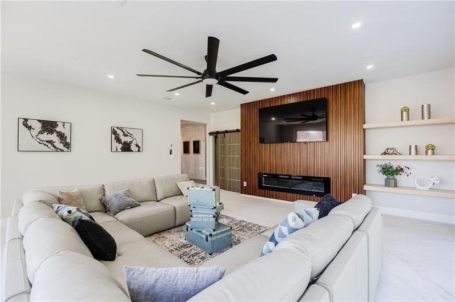 Furnished interior view inside a new home in , Marietta (Image 11).