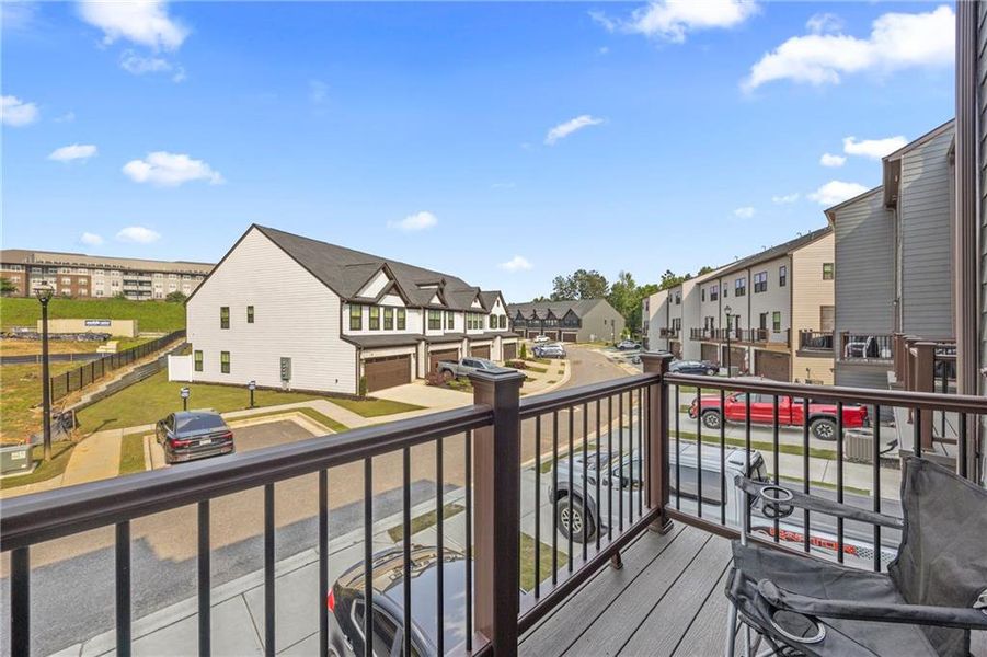 Exterior details and patio area of a home in , Fayetteville (Image 3).