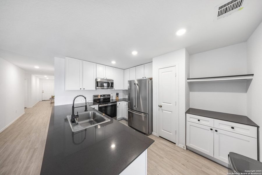 Furnished interior view inside a new home in Guadalupe Heights: Watermill Collection, Seguin (Image 17). Furnished interior view inside a new home in Guadalupe Heights: Watermill Collection, Seguin (Image 17).