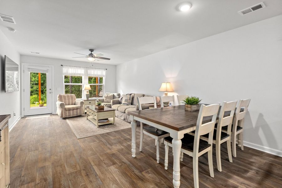 Furnished interior view inside a new home in , Summerville (Image 42).