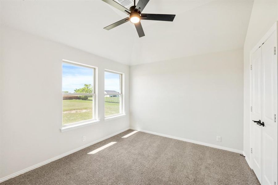 Spacious, unfurnished interior of a new home in Wildcat Ridge Phase 3, Godley (Image 29). Spacious, unfurnished interior of a new home in Wildcat Ridge Phase 3, Godley (Image 29).