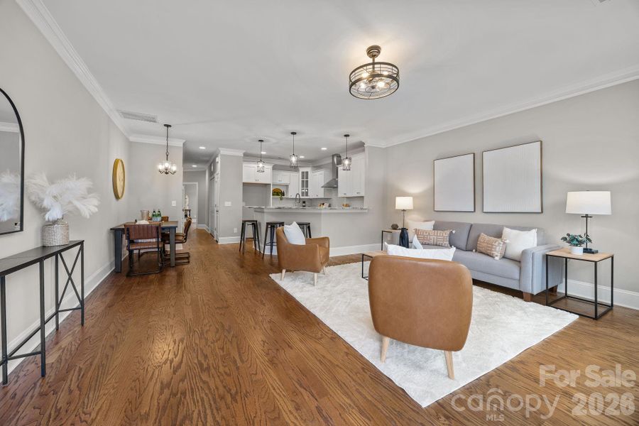 Furnished interior view inside a new home in , Concord (Image 13). Furnished interior view inside a new home in , Concord (Image 13).