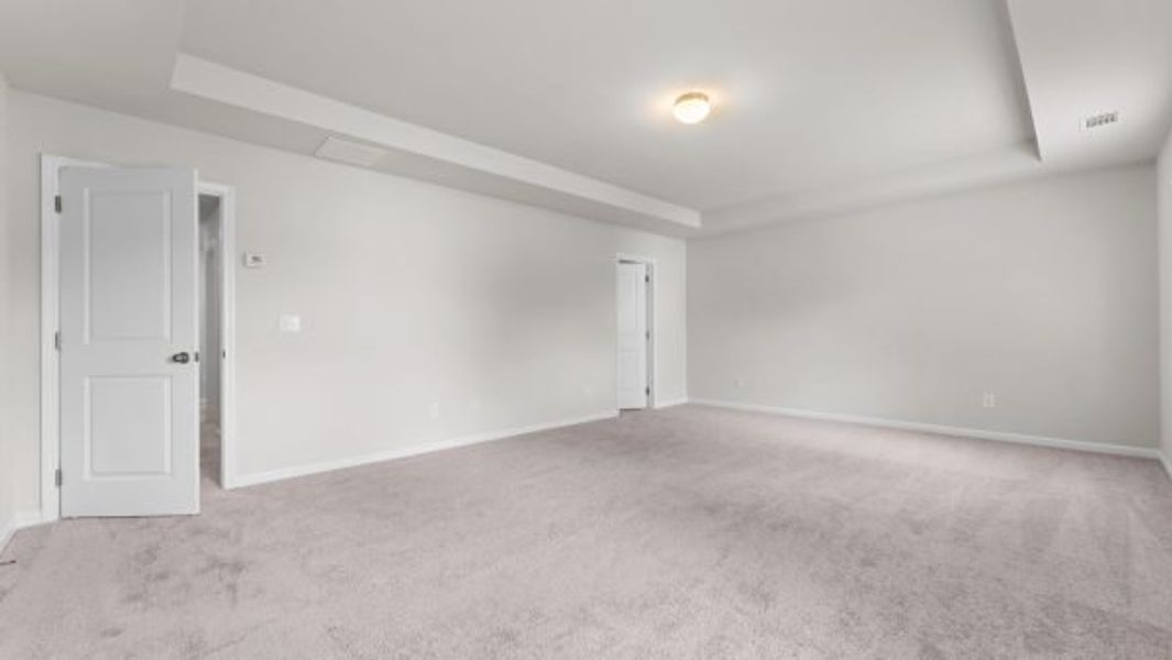 Representative unfurnished interior of a home built from the Turner by Piedmont Residential in Owen Preserve, Canton (Image 10).