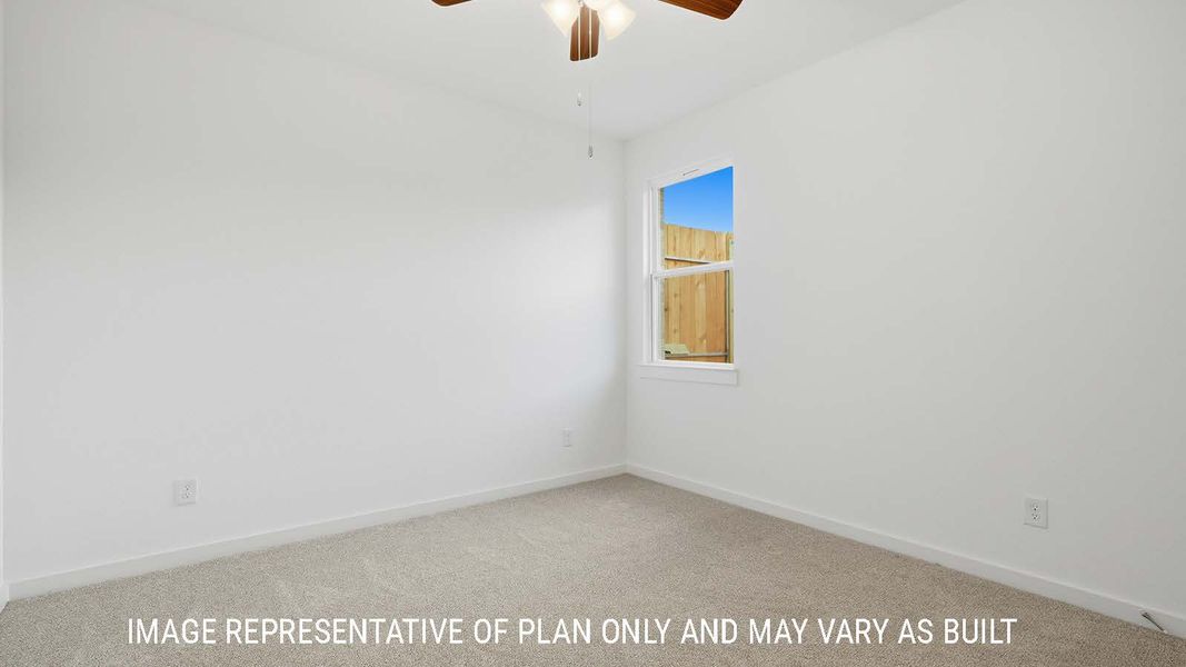 Representative unfurnished interior of a home built from the Berkshire by D.R. Horton in The Woods, Lumberton (Image 33). Representative unfurnished interior of a home built from the Berkshire by D.R. Horton in The Woods, Lumberton (Image 33).