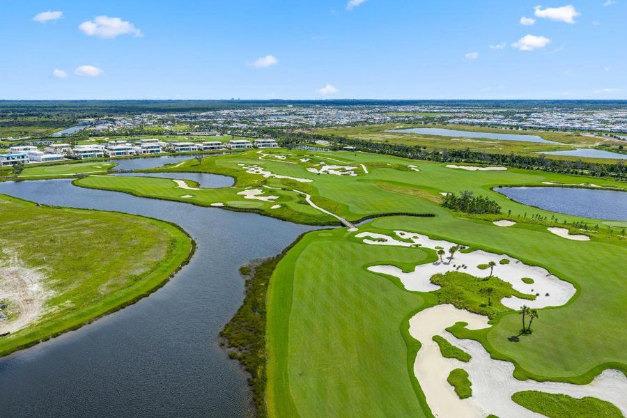 Aerial Panther National Golf Course