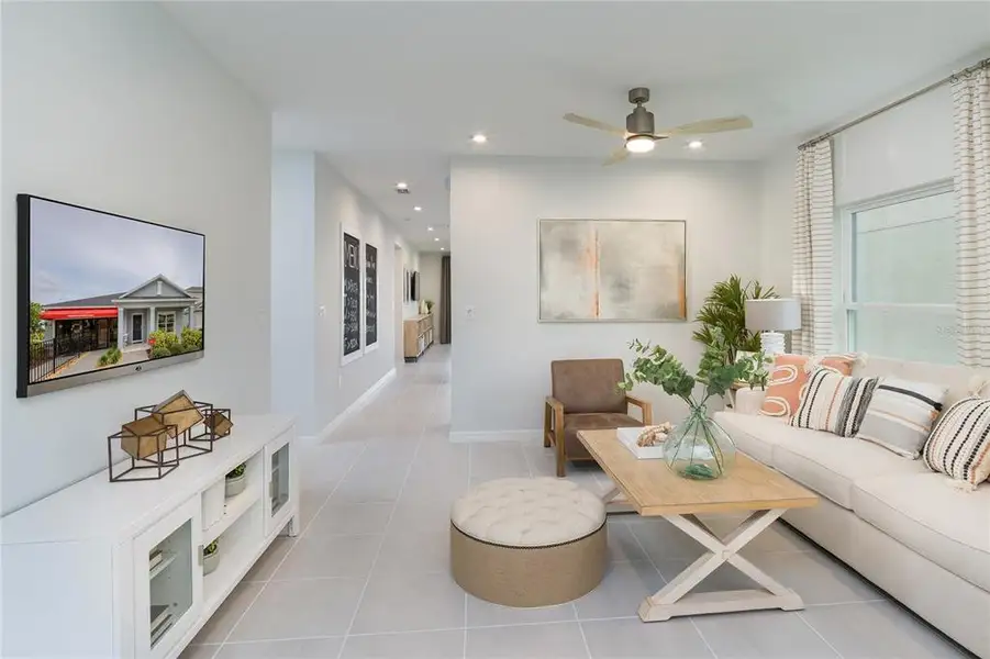 Furnished interior view inside a new home in Firethorn, Parrish (Image 8).