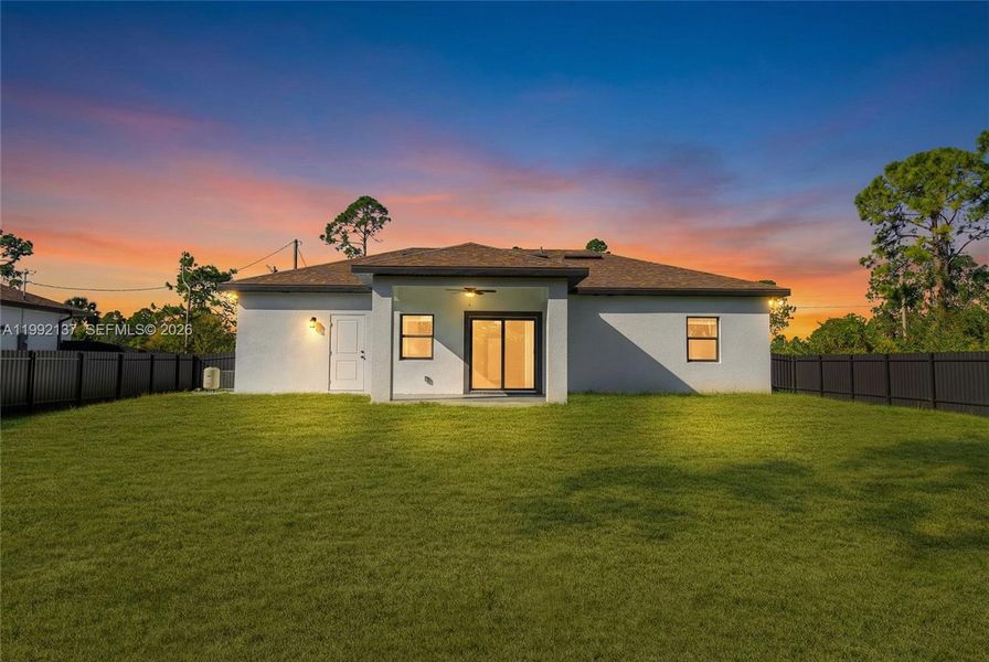Exterior details and patio area of a home in , Lehigh Acres (Image 25). Exterior details and patio area of a home in , Lehigh Acres (Image 25).