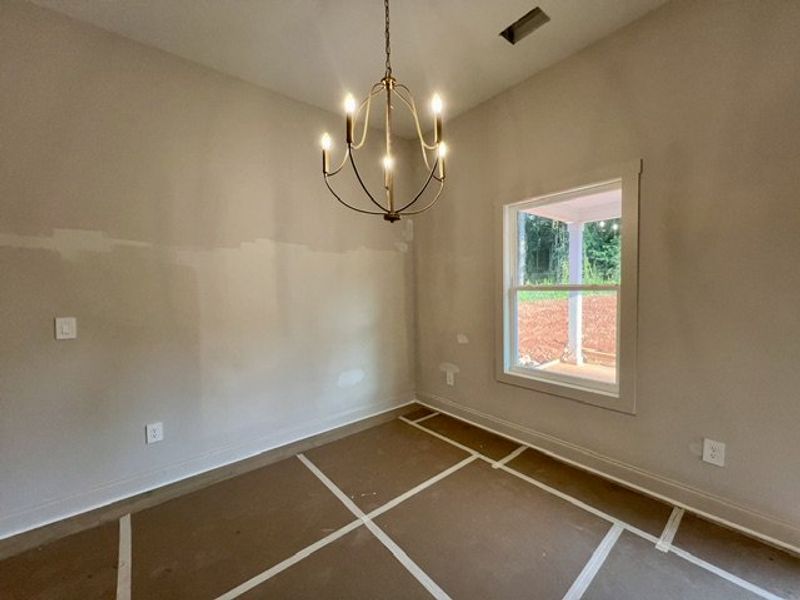 In-progress construction of a new home in Hammett Woods, Hogansville, GA (Image 6).