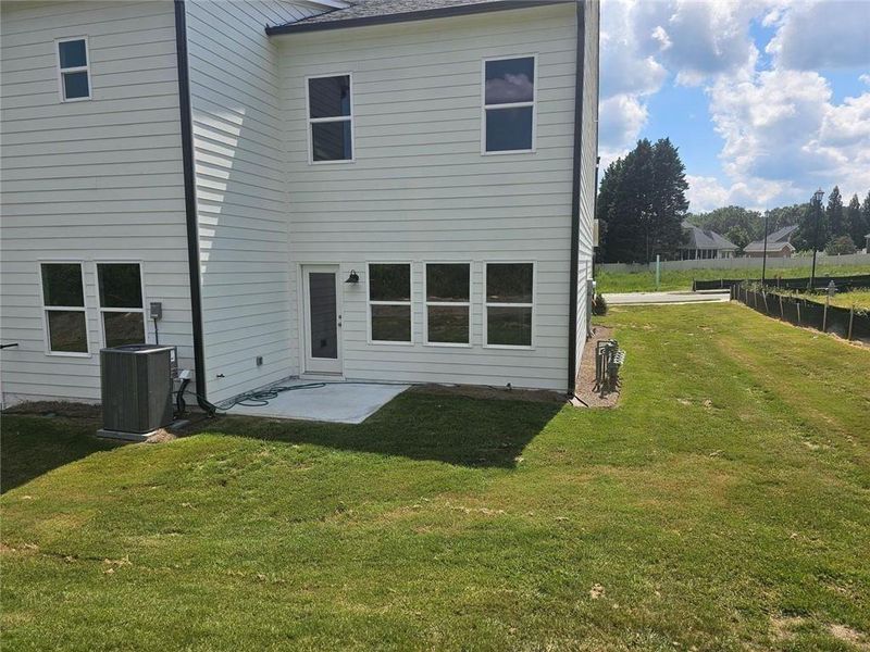 Exterior details and patio area of a home in , Loganville (Image 26).