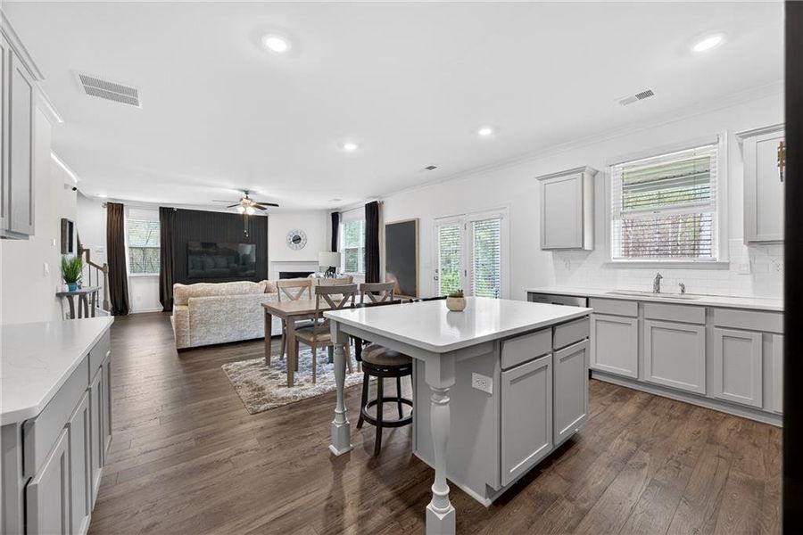 Furnished interior view inside a new home in Independence, Loganville (Image 17).