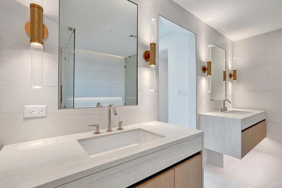 Furnished interior view inside a new home in Casamar, Pompano Beach (Image 9).