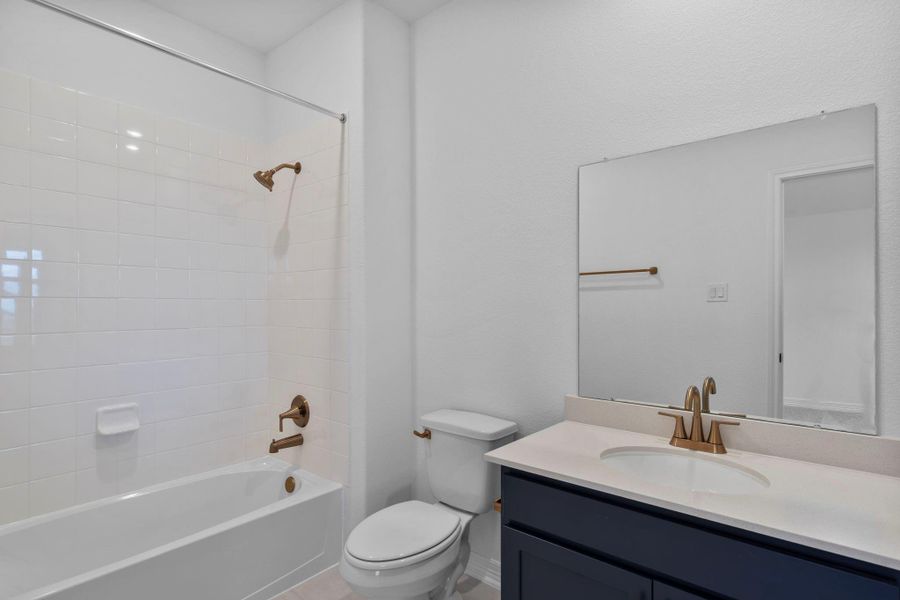 Furnished interior view inside a new home in Austin Point, Richmond (Image 5).