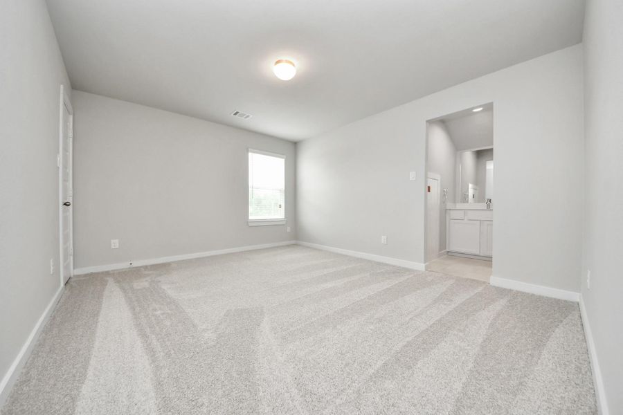 Generously sized secondary bedrooms featuring spacious closets, soft and inviting carpeting underfoot, large windows allowing plenty of natural light, and the added touch of privacy blinds for your personal retreat. Sample photo of completed home with similar floor plan. Actual colors and selections may vary. Generously sized secondary bedrooms featuring spacious closets, soft and inviting carpeting underfoot, large windows allowing plenty of natural light, and the added touch of privacy blinds for your personal retreat. Sample photo of completed home with similar floor plan. Actual colors and selections may vary.