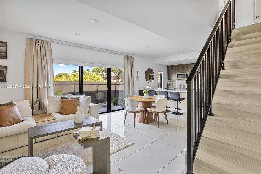 Furnished interior view inside a new home in , Florida City (Image 35).