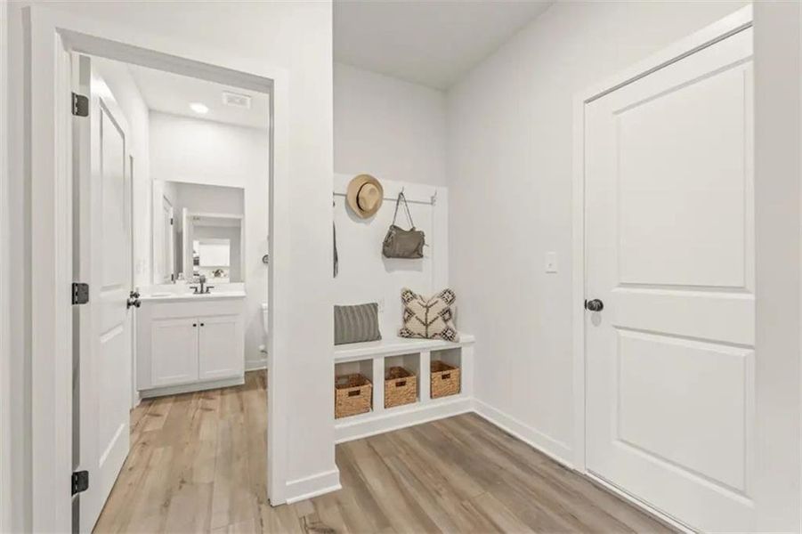 Furnished interior view inside a new home in Brookshire Manor, Canton (Image 13).
