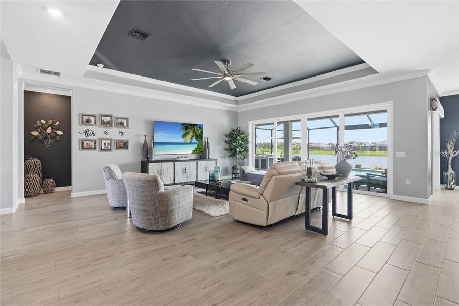 Furnished interior view inside a new home in , Punta Gorda (Image 8).