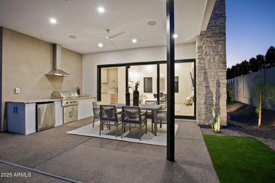 Covered patio Covered patio