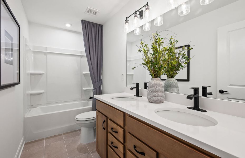 Furnished interior view inside a new home in Berkeley Mill, Cumming (Image 26).
