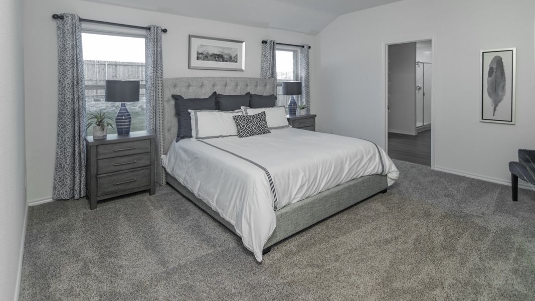 Furnished interior view inside a new home in Valor Farms, Royse City (Image 4).