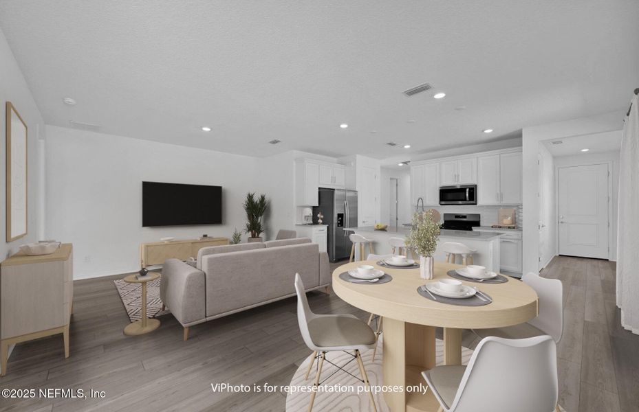 Furnished interior view inside a new home in The Preserve at Bannon Lakes, St. Augustine (Image 4). Furnished interior view inside a new home in The Preserve at Bannon Lakes, St. Augustine (Image 4).