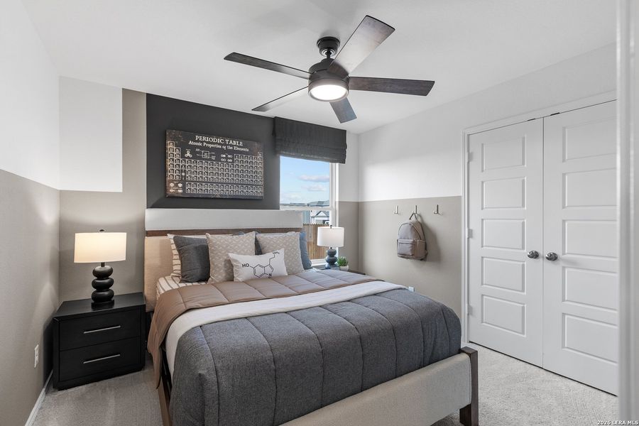 Furnished interior view inside a new home in Horizon Ridge, San Antonio (Image 5).