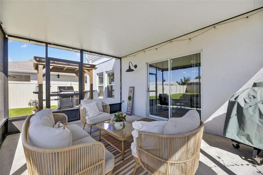 Furnished interior view inside a new home in Pasadena Point, Wesley Chapel (Image 13).