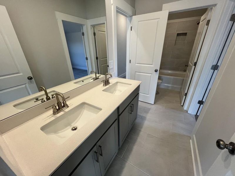 Furnished interior view inside a new home in Red Bird Manor, Jefferson (Image 9).