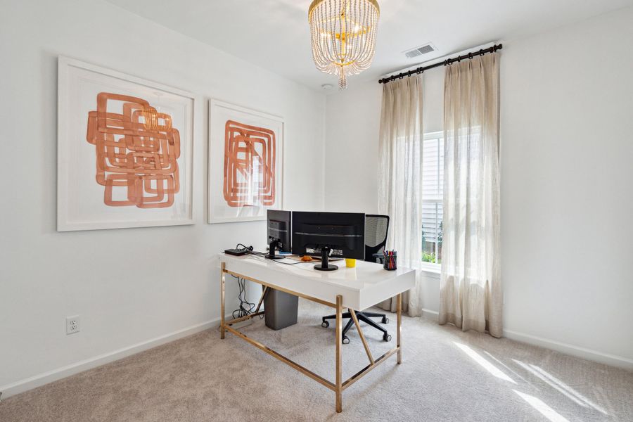 Furnished interior view inside a new home in , Summerville (Image 6).